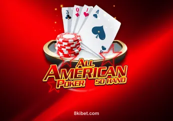 Hình ảnh trò chơi All American Poker 50 Hand tại 8kibet